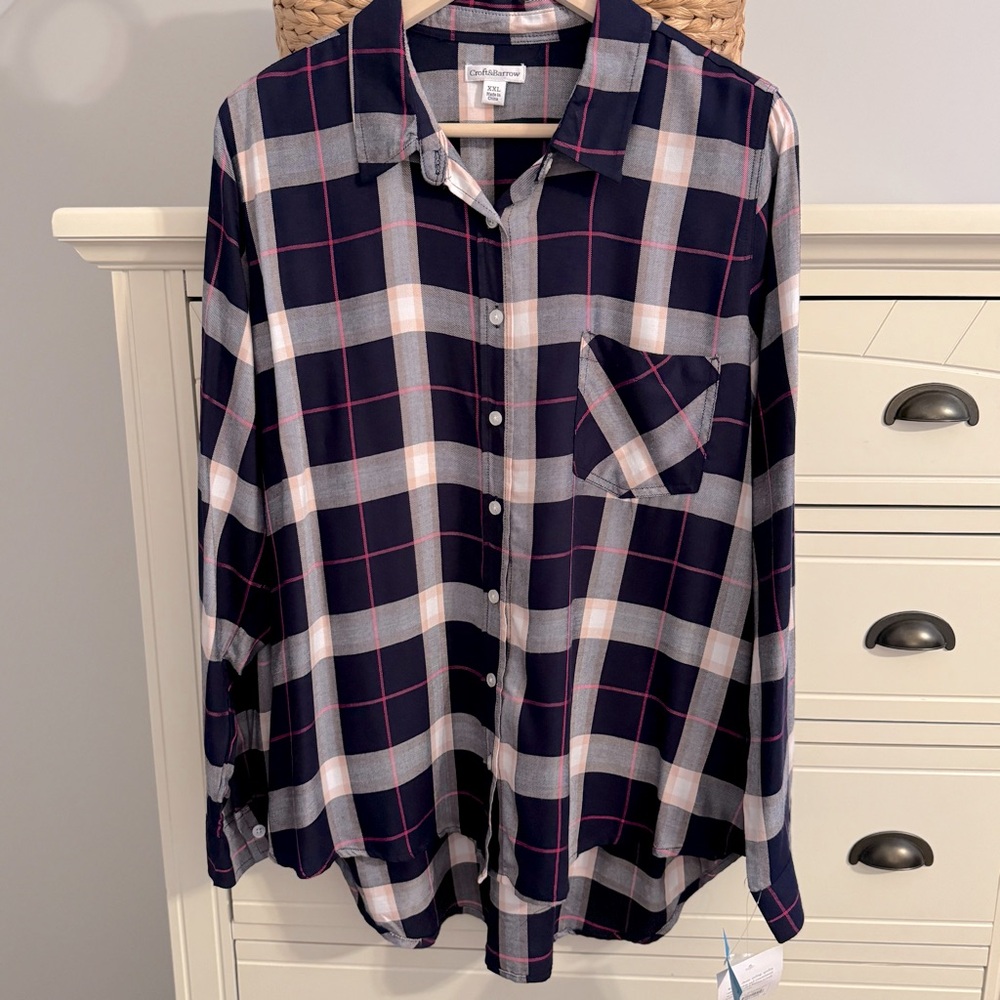Plaid Button Down Shirt